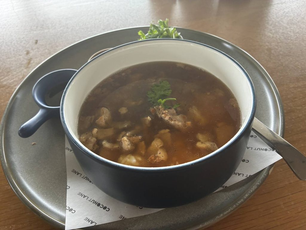 Coconut Laneの朝食で食べたタイのおかゆ